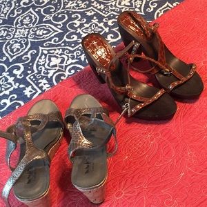 2 Pairs of Women’s Shoes Size 10 2 for 1